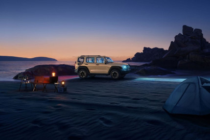 GWM Tank 300 PHEV V2L Powering Campsite and Outdoor Equipment